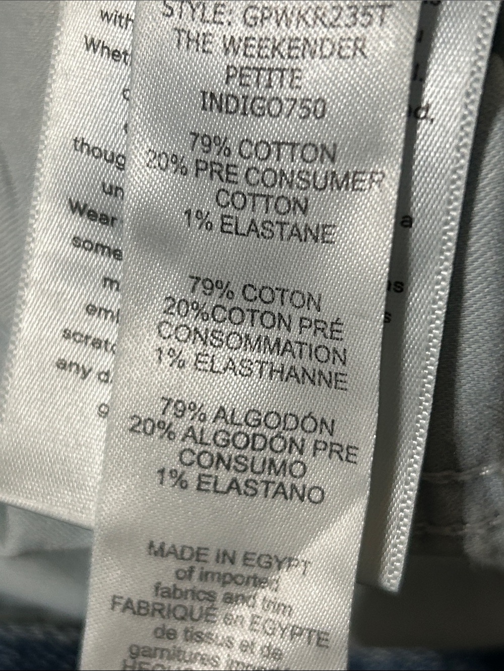 Good American The Weekender Petite High Rise Slim Straight Jeans Size 16 - Picture 4 of 10